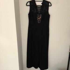 Nanette Lepore Black tank jumpsuit size 10 - worn twice